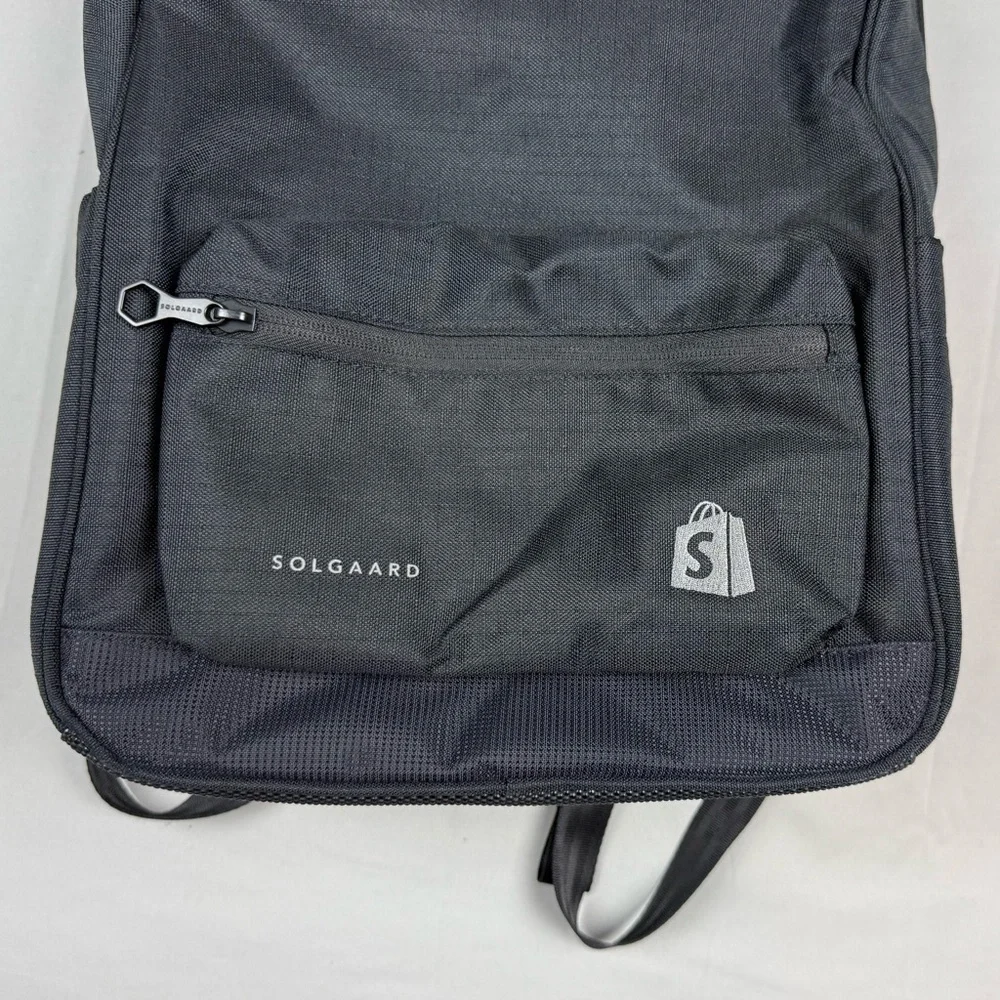 Solgaard Shore Tex Day Pack Backpack Black Ripstop Lightweight Laptop Section